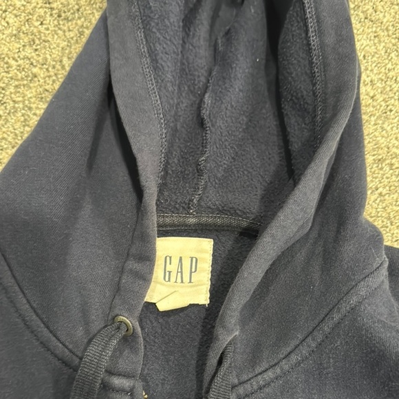 GAP Navy Blue Hoodie with Red Logo - Picture 4 of 5